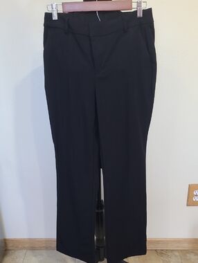 Nine West Black Women's Dress Pants with Hook Closure 6s
